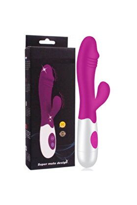 Erox Mor Cli̇t 10 Mod Ti̇treşi̇mli̇ Ultra Lüks Esnek Kli̇tori̇s Rabbi̇tli̇ Vi̇bratör