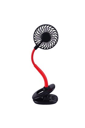 evimdeyokyok Portatif Işıklı Mini Klipsli Fan TdrTR TdrTR