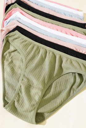 Tutku Entaha Kadın 12'Lİ Cotton Bikini 0592