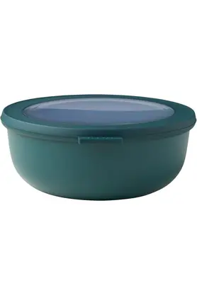STOREMAX lvnshop Cirqula yuvarlak çok amaçlı kase – çam – 1250 ml hacim – kapaklı – kırılmaz malzeme – sızdır