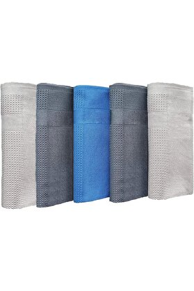 STOREMAX polysight Mikrofiber Temizlik Bezi 5'li Paket, 60x40 cm Çok Amaçlı Sihirli Araba Cam, Toz, Mutfak, O