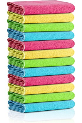 STOREMAX snShop CLEANING | Mikrofiber Temizlik Bezi | Klasik Serii | 250 GSM | Banyo, Mutfak Bezi | Bulaşık
