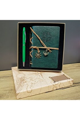 evimdeyokyok Hediyelik Defter Kalem Kutulu Set