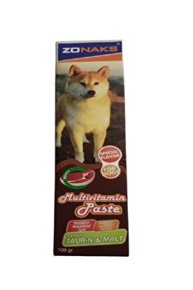 Zonax Köpek Multi̇vi̇tami̇n Pasta Extra Tauri̇n 100 Gr