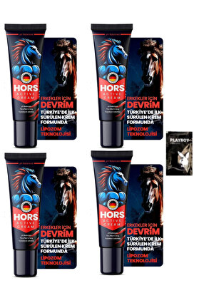 Adoil Hors Active Cream Gecikme Ve Sertleşme P.enis Kremi 50ml 4 Adet 1 Adet Jel