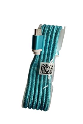 Hasır Şarj Kablosu (Mi̇cro Usb Androi̇d Telefonlarla Uyumlu Şarj Kablosu)