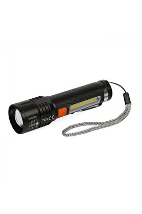 evimdeyokyok Baretta BR-85 XHP50 LED 5 Fonksiyonlu Şarjlı El Feneri