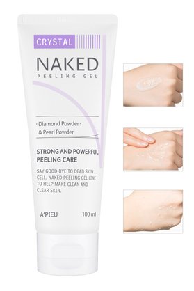 Missha Elmas Tozu Içeren Arındırıcı Ve Aydınlatıcı Jel Peeling 100ml A'pıeu Naked Peeling Gel
