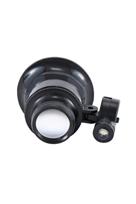 Evi̇mdeyokyok 20X Büyütmeli̇ Saat Takı Onarım Içi̇n Cam Lensli̇ Opti̇k Işıklı Göz Büyüteç Mg13B-9A