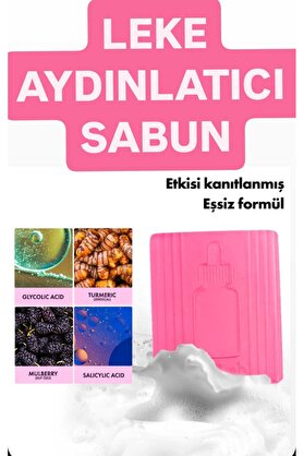 aleyna baharat Kojik Asit Sabunu Aydınlatıcı Sabun