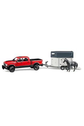 Bruder Ram 2500 Pickup Ve Atıyla Beraber Nakil Römorku BR02501