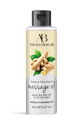 modda shop Moddashop Aurora Boreale Ginseng Aromalı Masaj Yağı 150 ML