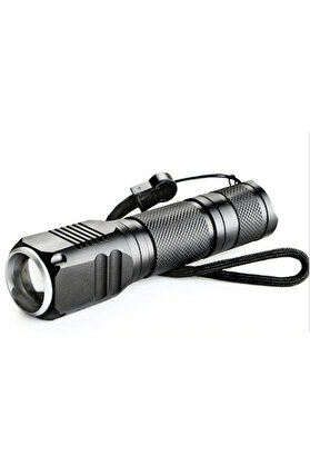 evimdeyokyok F.b.ı F-82 T6 Led Zoomlu 2000 Lm Yüksek Işık Şarjlı El Feneri Tdrtr