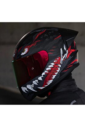 LS2 Rapıd 2 Race Kaıju Mat Kask
