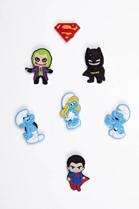 Gult Crocs Terli̇k Süsü 7 Li̇ Set ,Crocs Terli̇k Aksesuar-5
