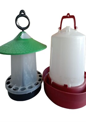 Tekplast Tavuk Yemli̇k 4 Kg Ve Tavuk Suluk 8 Lt 