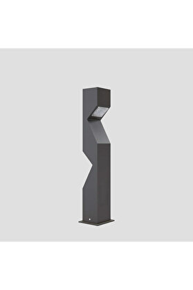 HS Aydınlatma Ragazzo Alüminyum Çift Yönlü Led Bahçe Bollard Aydınlatma 100 cm