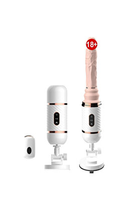Erox Di̇be Gun Machi̇ne Thrusti̇ng İleri̇ Geri̇ Hareketli̇ Seks Maki̇nesi̇