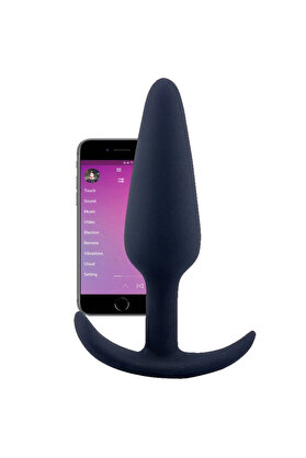Erox Nano Blue Telefon Kontrollü Anal Vi̇bratör
