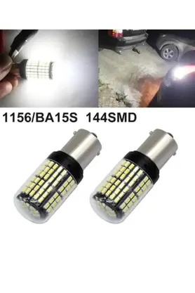 Extra Marketing P21w 144 Led Ultra Parlak Tek Duy Beyaz Geri Vites Park Ampulü Oto LED Aydınlatma