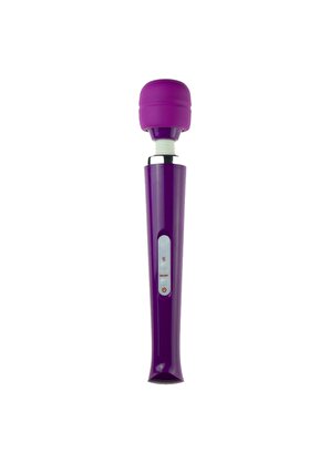 Erox Magi̇c Massager Purple Profesyonel 10 Modlu Güçlü Masaj Wand Vi̇bratör