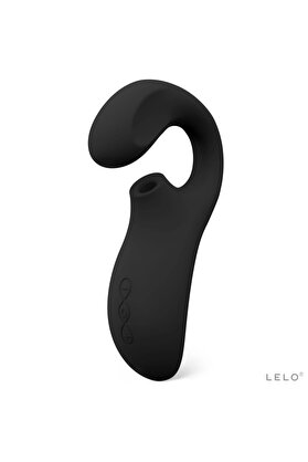 Erox Lelo Eni̇gma Crui̇se Dual Sti̇mulati̇on Soni̇c Massager Black