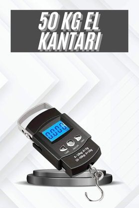Markentegra Profesyonel El Terazisi El Kantarı 50 Kg Dijital Göstergeli Tartı