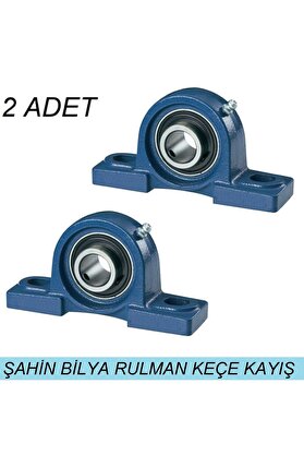 Şahin Bilya Ucp 210 Yataklı Rulman P210 Bilyalı Yatak 50 mm Iç Ölçü 2li Paket