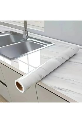 Ethab Ticaret Glbl-Tstil4136 Mermer Desenli Kaplama Kağıdı 5 Metre