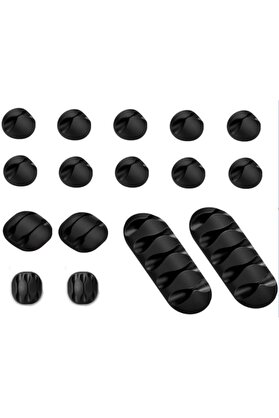 Ethab Ticaret Glbl-Tstil4136 Kablo Düzenleyici Set 16 Parça