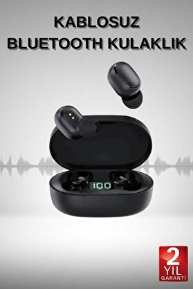 Renklime Tws Bluetooth Kulaklık Kulak İçi Kablosuz Dijital Göstergeli Çağrı Cevaplayabilen