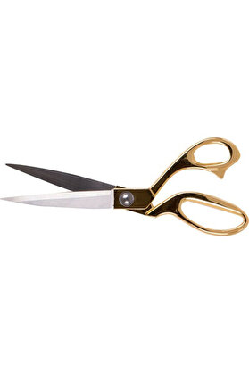 evimdeyokyok Profesyonel Terzi Makası 10.5 Inc 26.5 CM Gold