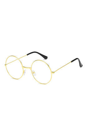Ethab Ti̇caret John Lennon Tarzı Gold Çerçeveli̇ Şeffaf Gözlük