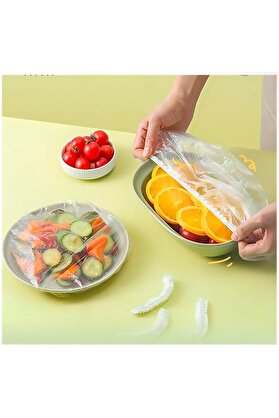 Ethab Ticaret Glbl-Tstil4136 Lastikli Tencere Ve Tabak Bonesi 100 Adet (24Cm)