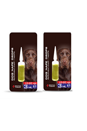 Zonax Köpek Ense Dış Damla 10- 20 Kg İçi̇n 3 Ml X 2 Adet