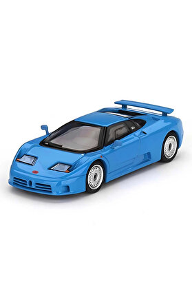 pnr shop Mini Gt 164 Bugatti EB110 GT Blue Bugatti