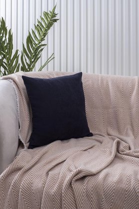 STOREMAX snShop HOME Koyu Lacivert Sade Panorama Kırlent Kılıfı Çok Farklı Renk Seçeneğiyle, 30 x 50