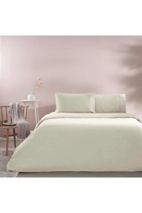 STOREMAX snShop Pamuk Rf Basic Nevresim Takımı Ekru Tek Kişilik 467437