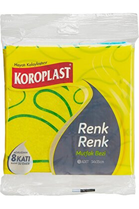 STOREMAX BRFShop Renk Renk Mikrofiber Mutfak Bezi 5'li Set, Hızlı Kuruyan Uzun Ömürlü Mikrofiber Temizli