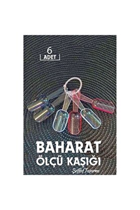 Toptan Bulurum 6 lı faf Baharat Kaşığı Camino Design