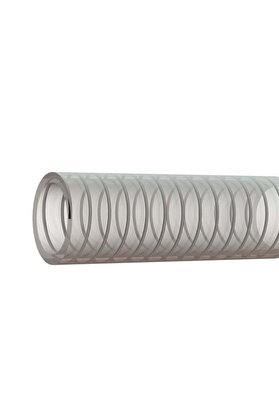 Alvera Collectıon Sertsan 25 Mm Şeffaf Çelik Telli Emiş Hortumu 5 Metre