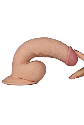 Meyrabest The Soft Dude 21 Cm 10 Mod Ti̇treşi̇mli̇ Reali̇sti̇k Ti̇treşi̇mli̇ Kemerli̇ Peni̇s