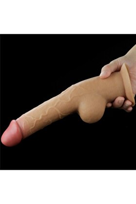 Meyrabest Insan Teni̇ne Eş Değer Görüntü Ve Doku Kali̇tesi̇nde Olan 25 Cm Özel Yumuşak Dokulu Çi̇ft Katmanlı Peni̇s