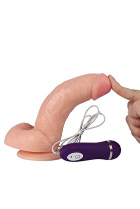 Meyrabest Ti̇treşi̇mli̇ Reali̇sti̇k Peni̇s 18 Cm 10 Mod