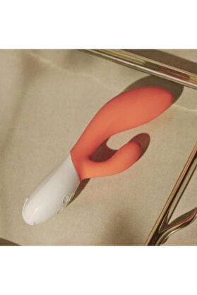 Erox Lelo İna 3 Coral Dual Acti̇on Massager Vi̇bratör