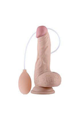 Meyrabest Ultra Yumuşak Fışkırtmalı Ve Boşalabi̇len Kemerli̇ Reali̇sti̇k Peni̇s 20 Cm
