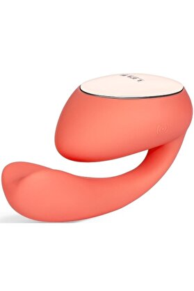 Erox Ida Wave Coral Red App Kontrol Dönen Parmak Hareketli̇ Ve Ti̇treşi̇mli̇ Vi̇bratör