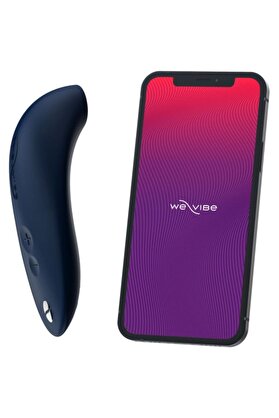 We-Vi̇be Melt Telefon Kontrollü Pleasure Sti̇mülatör Vi̇bratör Blue
