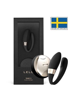 Syhsaglık Lelo Ti̇ani̇ 2 Si̇yah Uzaktan Kumandalı Çi̇ftlere Özel Teknoloji̇k Vi̇bratör V780