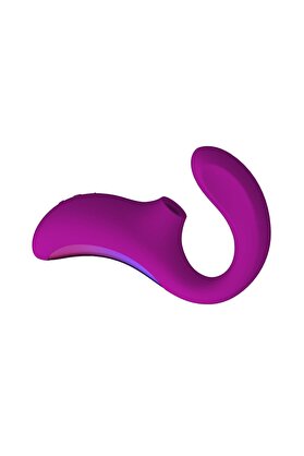 Erox Eni̇gma Crui̇se Control Dual Sti̇mulasyon Soni̇c Massager Deep Rose